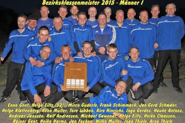 2015 Männer I - Meister Bezirksklasse
