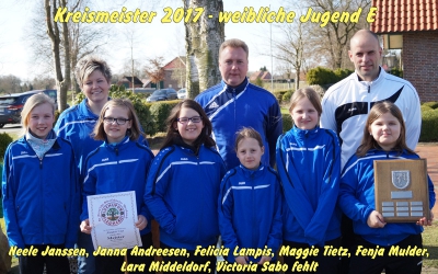 2017 weibliche Jugend E